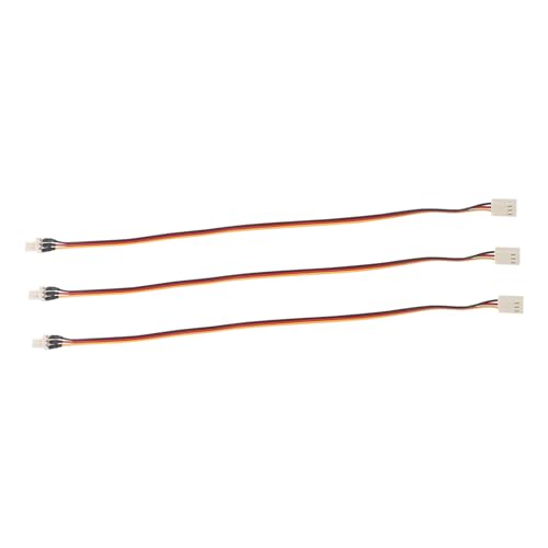 NUOBESTY 3-Teiliger Pc 3-poliges Kabel Lüfter stoßverbinder Verlängerungskabel Stecker Adapterkabel Splitterkabel NUOBESTY 3-Teiliger Pc 3-poliges Kabel Lüfter stoßverbinder Verlängerungskabel Stecker Adapterkabel Splitterkabel von NUOBESTY