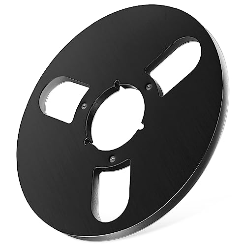 NUOBESTY 3Löcher Aluminiumlegierungs Bandrolle für Leere Spule mit Winddichten Löchern Perfekter Ersatz für Bandgerät Bietet Hervorragende Klangqualität Beim Aufnehmen NUOBESTY 3Löcher Aluminiumlegierungs Bandrolle für Leere Spule mit Winddichten Löchern Perfekter Ersatz für Bandgerät Bietet Hervorragende Klangqualität Beim Aufnehmen von NUOBESTY