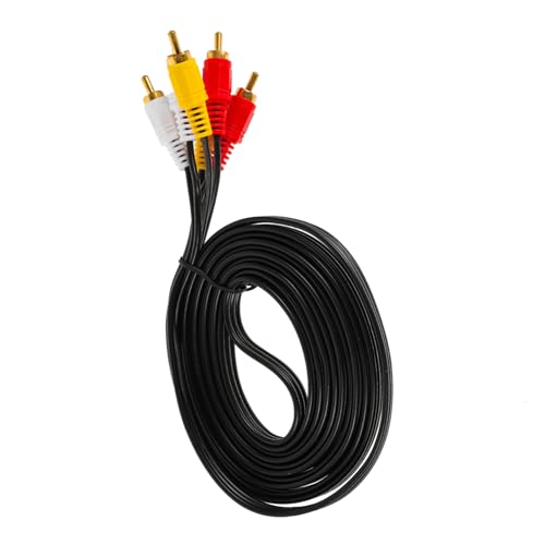 NUOBESTY 3M Av Kabel Rca Rca Hochwertiges Audio Video Kabel Für Tv Videorecorder Dvd Player Stabile Signalübertragung Anschlüsse Für Vielseitige Nutzung NUOBESTY 3M Av Kabel Rca Rca Hochwertiges Audio Video Kabel Für Tv Videorecorder Dvd Player Stabile Signalübertragung Anschlüsse Für Vielseitige Nutzung von NUOBESTY