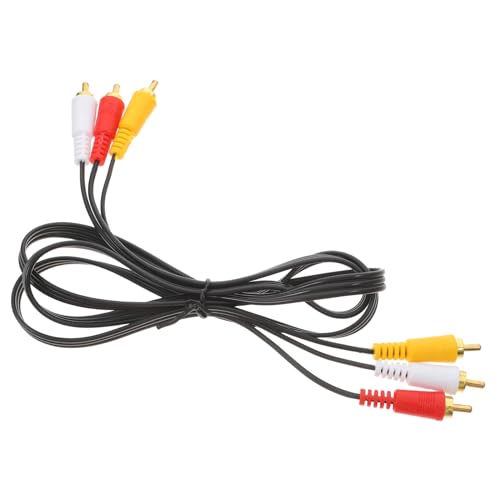 NUOBESTY 3Paar Av Kabel Audio Video Leitung für Tv Computer CD Dvd Geräte Hochwertiges Material Vergoldete NUOBESTY 3Paar Av Kabel Audio Video Leitung für Tv Computer CD Dvd Geräte Hochwertiges Material Vergoldete von NUOBESTY