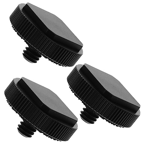 NUOBESTY 3Stücke Kaltschuh Adapter für DSLR Kameras Einfach zu Installierende Stativschraube aus Kompatibel mit Mikrofonen Monitoren NUOBESTY 3Stücke Kaltschuh Adapter für DSLR Kameras Einfach zu Installierende Stativschraube aus Kompatibel mit Mikrofonen Monitoren von NUOBESTY