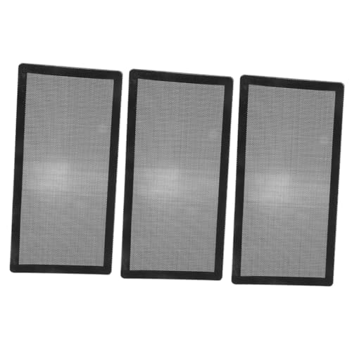 NUOBESTY 3Stücke Lüfterfilterabdeckungen für Computer Magnetische PC Netzfilter für Hardware Schutz Einfache Installation Kompatibel mit Meisten Gehäusen Lüftern von NUOBESTY