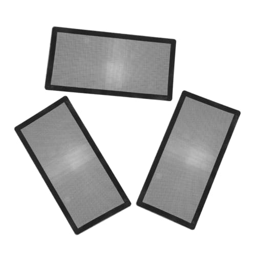 NUOBESTY 3Stücke Staubfilter Für Computer Mit Magnetrahmen Atmungsaktiver Mesh Schutz Für Lüfter Gehäuse Effektiver Staubschutz Einfache Reinigung von NUOBESTY