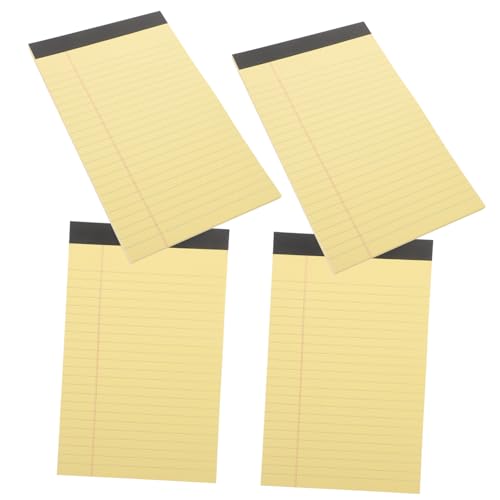 NUOBESTY Notizblock mit Einfachem Design Täglicher Schreibtisch-Planer Liniertes Papier und Abreißblätter von NUOBESTY