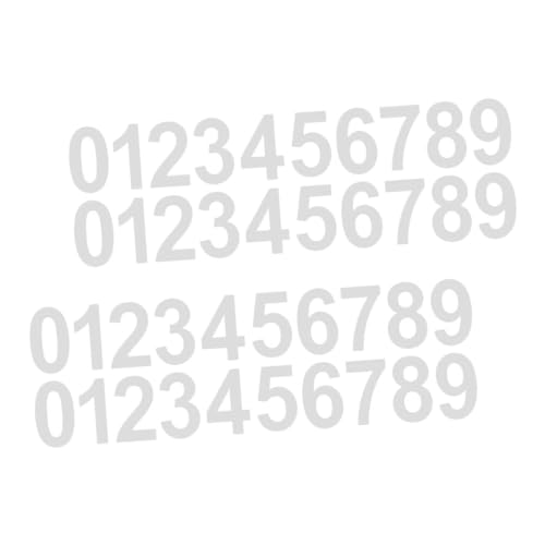 NUOBESTY 4 Sets Briefkasten Schildaufkleber Reflektierende Zahlen Aufkleber Leuchtende Vinyl Briefkastennummern Zahlenaufkleber Selbstklebende Türnummernaufkleber Mülltonnenetiketten NUOBESTY 4 Sets Briefkasten Schildaufkleber Reflektierende Zahlen Aufkleber Leuchtende Vinyl Briefkastennummern Zahlenaufkleber Selbstklebende Türnummernaufkleber Mülltonnenetiketten von NUOBESTY