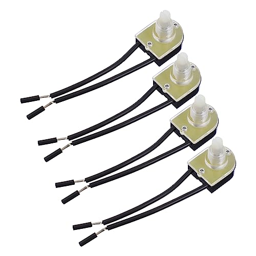 NUOBESTY 4 Stück Drehschalter Drehschalter Wandlampenschalter Ersatz Lampenknopf Der Schalter Drehknopf Schalter Für Lampe Stehlampe Drehknopf Lampenschalter Knopf Lampe Drehschalter NUOBESTY 4 Stück Drehschalter Drehschalter Wandlampenschalter Ersatz Lampenknopf Der Schalter Drehknopf Schalter Für Lampe Stehlampe Drehknopf Lampenschalter Knopf Lampe Drehschalter von NUOBESTY