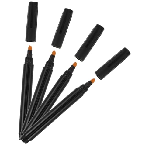 NUOBESTY 4 Stück Geldprüfstift mit geneigter Klinge Automatischer Reinigungsball Universeller Banknotenprüfstift Fälschungserkennung Stift Geldscheinprüfer gefälschter Währungsmarker Black NUOBESTY 4 Stück Geldprüfstift mit geneigter Klinge Automatischer Reinigungsball Universeller Banknotenprüfstift Fälschungserkennung Stift Geldscheinprüfer gefälschter Währungsmarker Black von NUOBESTY