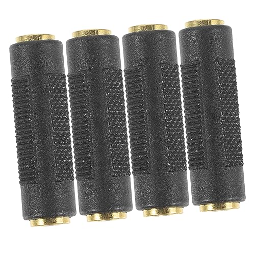 NUOBESTY 4Stücke Teiliges Audioadapter Vergoldeter Mikrofonadapter Kompakt Tragbar Verbinden von Kopfhörern Lautsprechern für Smartphones Tablets Mehr von NUOBESTY