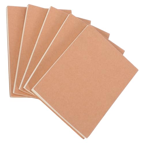 NUOBESTY 5 Stück Leeres Rubbelpapier Kleiner Notizblock Papierblöcke Briefpapier leerer skizzenbuchblock Leere Notizblöcke Mini-Notizblöcke Leerer Papierblock Light Brown NUOBESTY 5 Stück Leeres Rubbelpapier Kleiner Notizblock Papierblöcke Briefpapier leerer skizzenbuchblock Leere Notizblöcke Mini-Notizblöcke Leerer Papierblock Light Brown von NUOBESTY