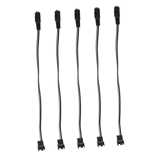NUOBESTY 5 Stück Netzteilkabel Gleichstromanschluss Stromkabel Splitterkabel Lüfter-Splitter Adapterkabel Für Lüfter Dc- Lüfter Verlängerungskabel Abs Black NUOBESTY 5 Stück Netzteilkabel Gleichstromanschluss Stromkabel Splitterkabel Lüfter-Splitter Adapterkabel Für Lüfter Dc- Lüfter Verlängerungskabel Abs Black von NUOBESTY