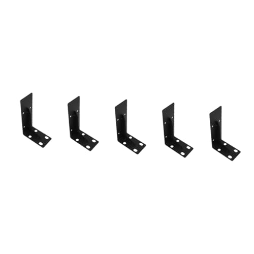 NUOBESTY 5 Stück Wandhalterung Für Fernseher Universelle Tv-wandhalterung Schwebend Tv -Regal Tv-wandhalterungen Tv Wandhalterung Klammer Black Kaltgewalzter Stahl NUOBESTY 5 Stück Wandhalterung Für Fernseher Universelle Tv-wandhalterung Schwebend Tv -Regal Tv-wandhalterungen Tv Wandhalterung Klammer Black Kaltgewalzter Stahl von NUOBESTY