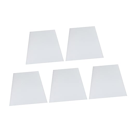 NUOBESTY Magnetischer Notizblock für Den Kühlschrank 5 Stück Magnetischer Notizblock Beschreibbare Werbeaufkleber Hauszubehör von NUOBESTY