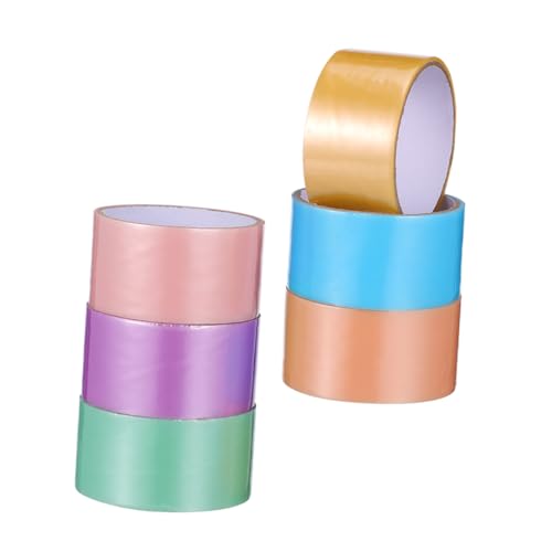 NUOBESTY 6 Rollen Perle klebriger Ballband dekoratives Klebeband Bastelband für klebriges Ballband farbiges Abdeckband klebrige Kugelbänder Farbabdeckband bopp NUOBESTY 6 Rollen Perle klebriger Ballband dekoratives Klebeband Bastelband für klebriges Ballband farbiges Abdeckband klebrige Kugelbänder Farbabdeckband bopp von NUOBESTY