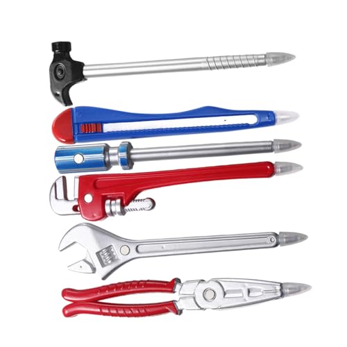 NUOBESTY 6 Stück Belohnungsstifte Für Studenten Hammerstift Tablet Stift Drumstick Stifte Schraubendreher Stift Schreibstifte Für Männer Neuartige Werkzeugstifte Schreibstift Für von NUOBESTY