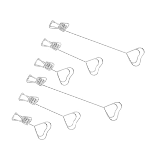 NUOBESTY 6 Stück Memorandum -halter Papierhalter Für Den Schreibtisch Notizkartenhalter Vertikaler Notizhalter Büro-memo-halter Notizhalter Für Büroklammern Ausweishalter Silver Stahldraht NUOBESTY 6 Stück Memorandum -halter Papierhalter Für Den Schreibtisch Notizkartenhalter Vertikaler Notizhalter Büro-memo-halter Notizhalter Für Büroklammern Ausweishalter Silver Stahldraht von NUOBESTY