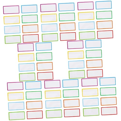 NUOBESTY 64 STK Magnetisches Etikett Einkaufsliste Notizblock Kühlschrank Notizblock Magnet Für Kühlschrank-notizblöcke Kalender Kühlschrank Einkaufen Das Haustier Möbel Papierauflage von NUOBESTY