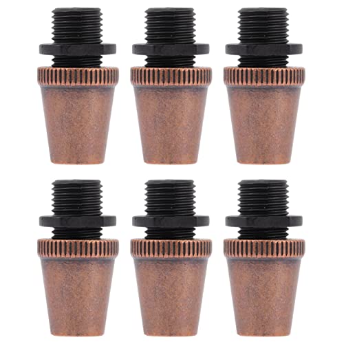 NUOBESTY 6Stücke Kabelbefestigungsklemmen Deckenleuchten Clips Für DIY Projekte Hängende Lichtklemme Rotbronzefinish Kabelverschraubungen Für Kabeldurchmesser Ømm von NUOBESTY