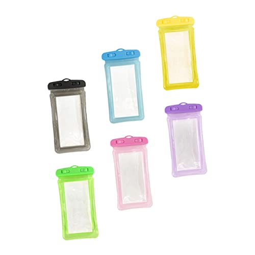 NUOBESTY 6Stücke wasserdichte Handy Hülle Für Unterwasserfotografie Transparente Handytaschen Mit Versiegeltem Design Für Outdoor Aktivitäten Wassersport NUOBESTY 6Stücke wasserdichte Handy Hülle Für Unterwasserfotografie Transparente Handytaschen Mit Versiegeltem Design Für Outdoor Aktivitäten Wassersport von NUOBESTY