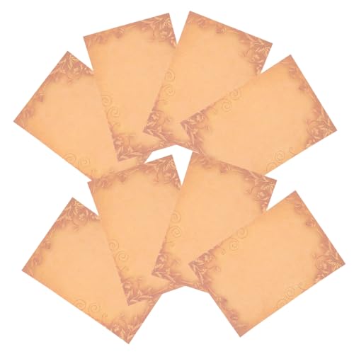 NUOBESTY Briefpapier 8 Stück Vintage-briefpapier A5 Dekoratives Muster für Scrapbooking Notizen NUOBESTY Briefpapier 8 Stück Vintage-briefpapier A5 Dekoratives Muster für Scrapbooking Notizen von NUOBESTY