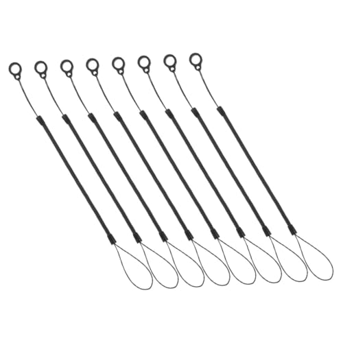 NUOBESTY 8 Stück Stylus Befestigungsseil Lanyard Tablet Stifte Federbänder Silikon Stylus Halteband Touchscreen Stift Halteband Stylus Kordel Einziehbares Werkzeug Halteleine Für von NUOBESTY