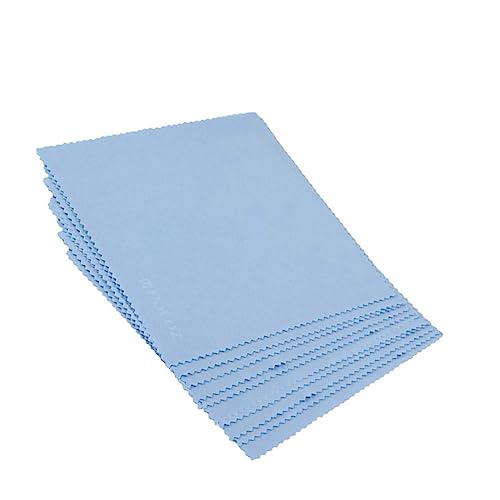 NUOBESTY 80Stücke Mikrofaser Reinigungstücher Blau Hochwertige Brillenputztücher für Bildschirm Kameraobjektiv Brillen für Kratzerfreie für Zuhause NUOBESTY 80Stücke Mikrofaser Reinigungstücher Blau Hochwertige Brillenputztücher für Bildschirm Kameraobjektiv Brillen für Kratzerfreie für Zuhause von NUOBESTY