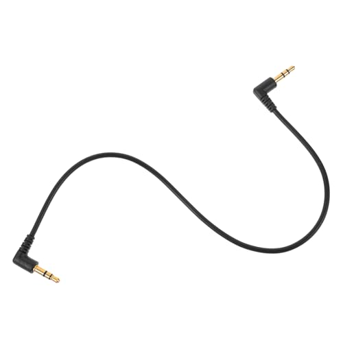 NUOBESTY 90Grad Audiokabel mit Abgewinkeltem Flexibles Aux Kabel für Auto Computer Stabile Audioübertragung für Kopfhörer Lautsprecher Langlebig Tragbar NUOBESTY 90Grad Audiokabel mit Abgewinkeltem Flexibles Aux Kabel für Auto Computer Stabile Audioübertragung für Kopfhörer Lautsprecher Langlebig Tragbar von NUOBESTY