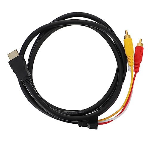 NUOBESTY Adapterkabel für Stabile Videoübertragung Unterstützt Pixel für Fernseher Hdtv Dvd Einfaches Design Signalumwandlungsfunktion von NUOBESTY