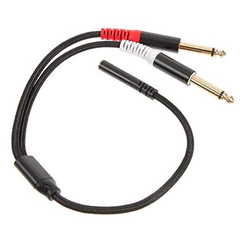 NUOBESTY Audio Splitter Bis Adapterkabel Audio Für Kopfhörer Mikrofone Mixer Musikinstrumente von NUOBESTY