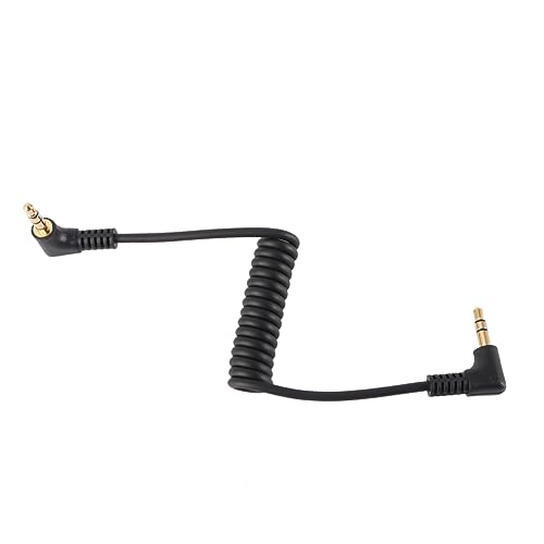 NUOBESTY Aux Kopfhörer Jack Auto Stereokabel (Stecker auf Stecker). Black von NUOBESTY