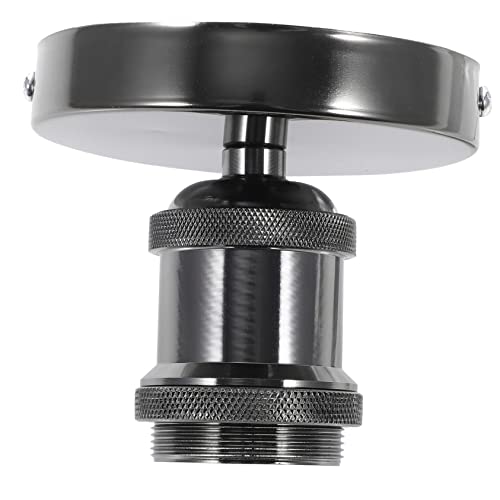 NUOBESTY Birnensockel Mit Gewinde Halter Adapter Für Glühbirnen Deckenleuchte Sockel Der Glühbirne Nur Lampensockel Licht Steckdosen E27 Basis E27 Fassung Black Rostfreier Stahl NUOBESTY Birnensockel Mit Gewinde Halter Adapter Für Glühbirnen Deckenleuchte Sockel Der Glühbirne Nur Lampensockel Licht Steckdosen E27 Basis E27 Fassung Black Rostfreier Stahl von NUOBESTY
