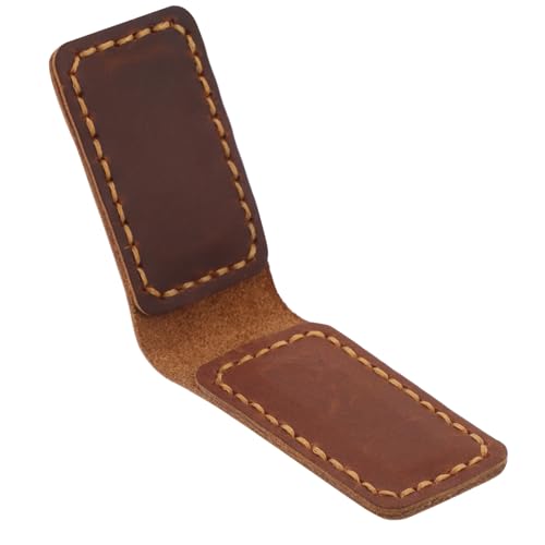 NUOBESTY Datenkabelspeicherclip Brieftasche Geldscheinklammer Geldbeutel-Clip Geldscheinklammer für Männer Geldklammern Magnet-Lesezeichen-Clips Magnetische Buchmarker Echtes Leder Brown NUOBESTY Datenkabelspeicherclip Brieftasche Geldscheinklammer Geldbeutel-Clip Geldscheinklammer für Männer Geldklammern Magnet-Lesezeichen-Clips Magnetische Buchmarker Echtes Leder Brown von NUOBESTY