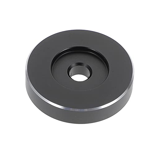 NUOBESTY Ersatzadapter für Vinyl Schallplatten Metall Adapter Hochpräzise für Stabile Klangqualität Kompatibel mit Meisten Plattenspielern von NUOBESTY