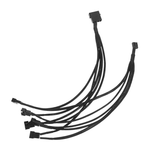 NUOBESTY Fan-Hub Ventilatoren kühlen Computer-Lüfter Luft lüfter verlängerungskabel Thermal- Konverterkabel-Splitter Computer-Kühladapter Lüfterkabeladapter Plastik Black NUOBESTY Fan-Hub Ventilatoren kühlen Computer-Lüfter Luft lüfter verlängerungskabel Thermal- Konverterkabel-Splitter Computer-Kühladapter Lüfterkabeladapter Plastik Black von NUOBESTY