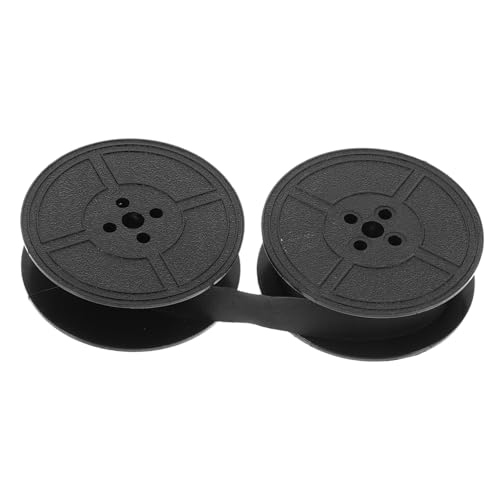 NUOBESTY Farbbandtinte Für Schreibmaschinen Mini-Schreibmaschine Etikettenhersteller Königliches Schreibmaschinenband Farbband Mit Doppelter Tinte Hochfestes Und Hochdichtes 66-Nylon Black NUOBESTY Farbbandtinte Für Schreibmaschinen Mini-Schreibmaschine Etikettenhersteller Königliches Schreibmaschinenband Farbband Mit Doppelter Tinte Hochfestes Und Hochdichtes 66-Nylon Black von NUOBESTY