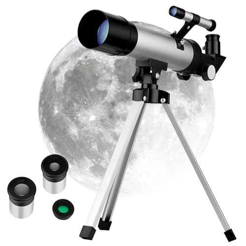 NUOBESTY Fernrohr Astronomie intelligentes Teleskop Stativ Teleskop für Erwachsene Planeten Teleskopständer Teleskopstangen Teleskope Teleskop Aluminiumlegierung Silver NUOBESTY Fernrohr Astronomie intelligentes Teleskop Stativ Teleskop für Erwachsene Planeten Teleskopständer Teleskopstangen Teleskope Teleskop Aluminiumlegierung Silver von NUOBESTY