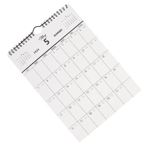 NUOBESTY Hängekalender Fürs Büro Tageskalender-flipbook Kalender 2023-2024 Tageskalender 2024 Kalenderplaner Hängekalender 2024 Countdown Kalender Mondkalender Arbeit Hängend Papier von NUOBESTY