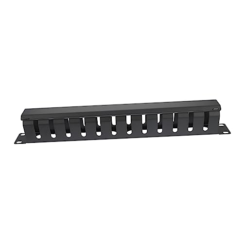 NUOBESTY Horizontaler Metall Rackhalter mit Slots Verstellbare Kabelmanagement Lösung für Serverräume Hotels Staubschutz für Ordnung Sauberkeit NUOBESTY Horizontaler Metall Rackhalter mit Slots Verstellbare Kabelmanagement Lösung für Serverräume Hotels Staubschutz für Ordnung Sauberkeit von NUOBESTY