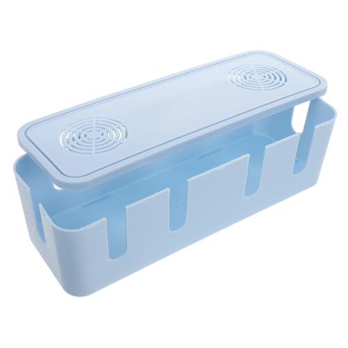 NUOBESTY Kabelaufbewahrungsbox Schreibtisch Kabel Organizer Kabelhalter Für Kabel Computer Kabel Organizer Aufbewahrungsbehälter Für Kabel Elektrokabel Organizer Desktop Kabel von NUOBESTY