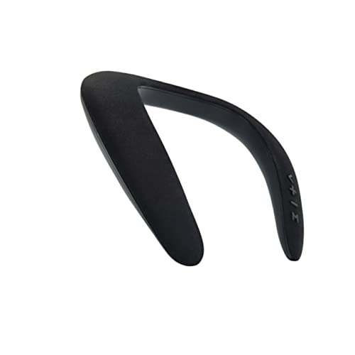 NUOBESTY Kabelloser U Form Halslautsprecher Tragbarer Lautsprecher mit Ergonomischem Design für Stunden Musikgenuss Annehmen von Anrufen Schwarz NUOBESTY Kabelloser U Form Halslautsprecher Tragbarer Lautsprecher mit Ergonomischem Design für Stunden Musikgenuss Annehmen von Anrufen Schwarz von NUOBESTY