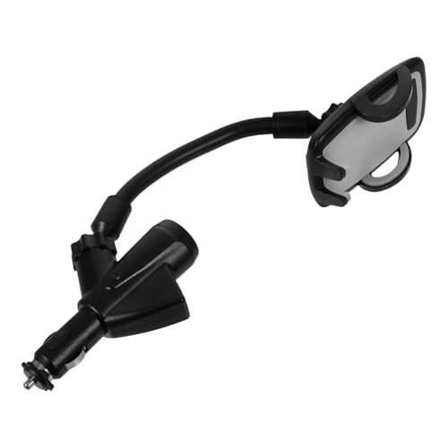 NUOBESTY Kfz Handyhalterung mit Dual USB Ladegerät Zigarettenanzünder für Smartphones Navigationsgeräte aus Robustem PC Kratzfestes Polster Einfache NUOBESTY Kfz Handyhalterung mit Dual USB Ladegerät Zigarettenanzünder für Smartphones Navigationsgeräte aus Robustem PC Kratzfestes Polster Einfache von NUOBESTY