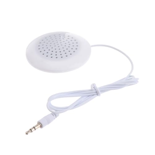 NUOBESTY Kissenlautsprecher Mini Tragbarer Lautsprecher für Schlaf für CD Player Smartphones Langlebig Einfach zu Bedienen Weiß NUOBESTY Kissenlautsprecher Mini Tragbarer Lautsprecher für Schlaf für CD Player Smartphones Langlebig Einfach zu Bedienen Weiß von NUOBESTY