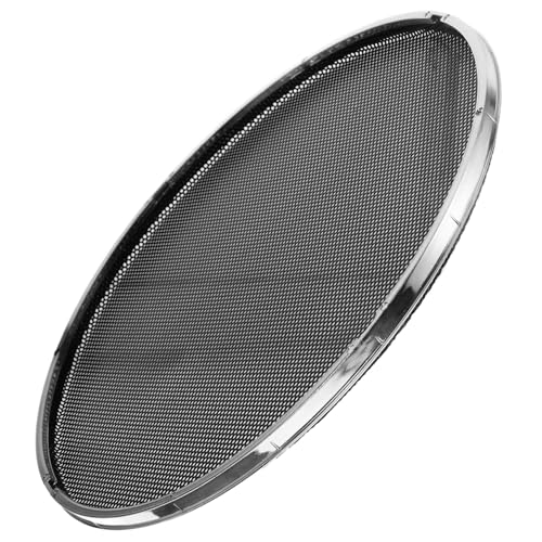 NUOBESTY Lautsprechergitter Lautsprecherbildschirm Sprecher Grill Mesh Lautsprecherzubehör Subwoofer Lautsprecherabdeckung fürs Auto Lautsprecherschutzabdeckung Eisen Black von NUOBESTY