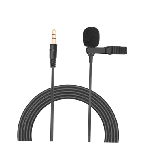 NUOBESTY Lavalier Mikrofon für Pocket Tragbares Clip Mikrofon für Live Übertragungen Vlogs Gaming Hochwertiges Kunststoffmaterial Einfache Handhabung Hohe Klangqualität NUOBESTY Lavalier Mikrofon für Pocket Tragbares Clip Mikrofon für Live Übertragungen Vlogs Gaming Hochwertiges Kunststoffmaterial Einfache Handhabung Hohe Klangqualität von NUOBESTY
