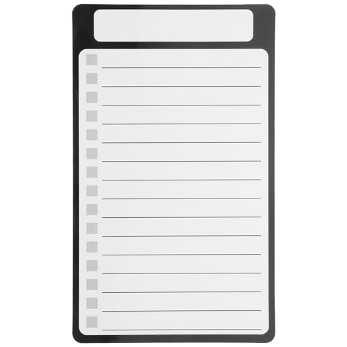 NUOBESTY Pet Magnetischer Notizblock Für Kühlschrank Kühlschranktafel Magnetischer Einkaufslistenblock Magnetischer Kühlschrankpfosten von NUOBESTY