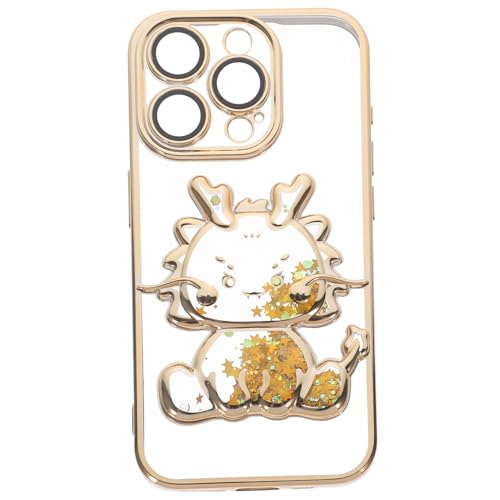 NUOBESTY Mobilfunkkoffer Elektroplieren Handyhülle Drachen-telefonabdeckung Telefon Schutzhülle Cartoon-telefonkasten Handytasche Mobiltelefonhülle Handy Abdeckung TPU von NUOBESTY