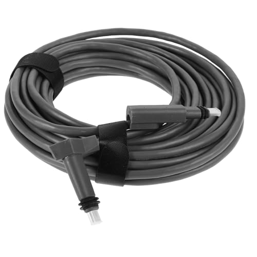 NUOBESTY Netzwerk Verlängerungskabel netzwerkkabel verlangerungskabel Verlängerung des Audiokabels Netzteil-Verlängerungskabel-Kit Drahtverlängerung Stromkabel Sauerstofffreies Kupfer Grey von NUOBESTY
