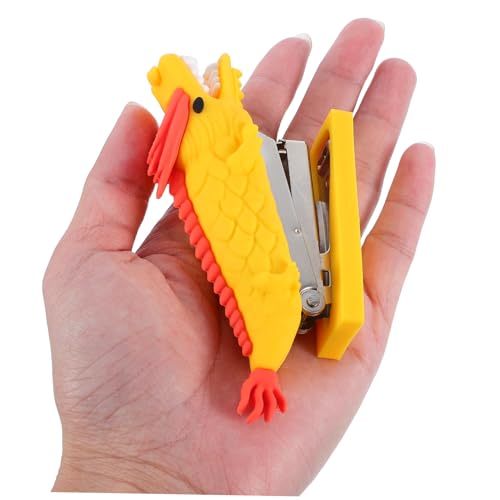 NUOBESTY Niedlicher Mini-hefter in Drachenform: Bürobedarf, Edelstahl-heftklammern, Tragbares Cartoon-design Für Studenten, Kinder Und Wohnaccessoires NUOBESTY Niedlicher Mini-hefter in Drachenform: Bürobedarf, Edelstahl-heftklammern, Tragbares Cartoon-design Für Studenten, Kinder Und Wohnaccessoires von NUOBESTY