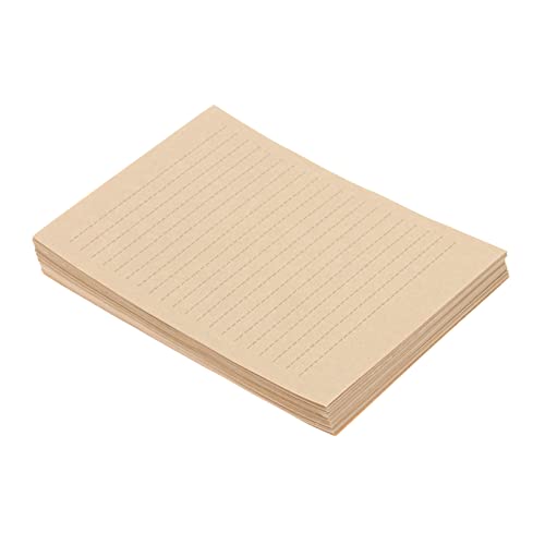 NUOBESTY Papier Liniert A4 100 Blatt Schule Liniert Verwendung Linien Kunst Liniert Briefpapier Notizen Projekte Drucken Basteln Einladung Zubehör cm Brief Zeichnen Vintage Retro Notes von NUOBESTY