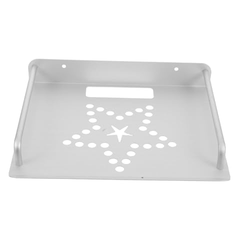 NUOBESTY Projektorhalterung Beamer Zubehör Projektor zur Wandmontage Router-Halterung Projektor-Hängehalterung Router-Lagerregal Router-Wandhalterung Aluminiumlegierung Weiß von NUOBESTY