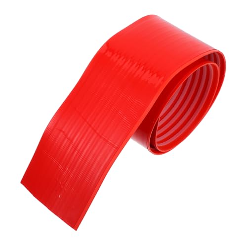 NUOBESTY Rutschriemen Rutschfestes Traktionsband Treppe Griffe Anti-rutsch-griffband Beleg Anti-rutsch-band Für Schleudern Im Freien Streifen Vinyl Tritt Groß Pvc Rot von NUOBESTY